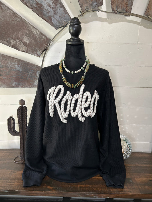 Rope rodeo sweatshirt