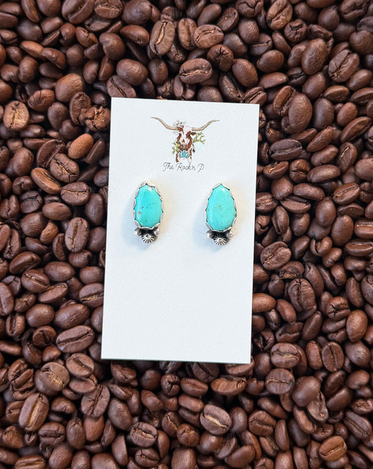 Sonoran turquoise studs