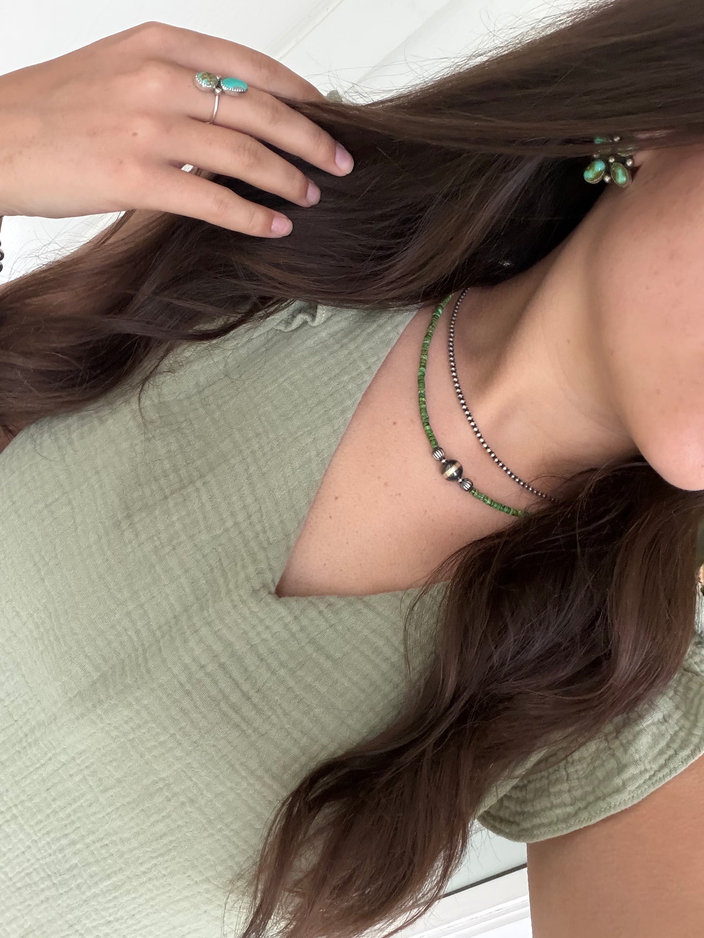 Sonoran Mountain turquoise necklace