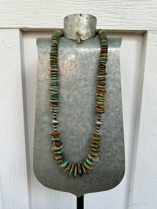 Chunky turquoise necklace