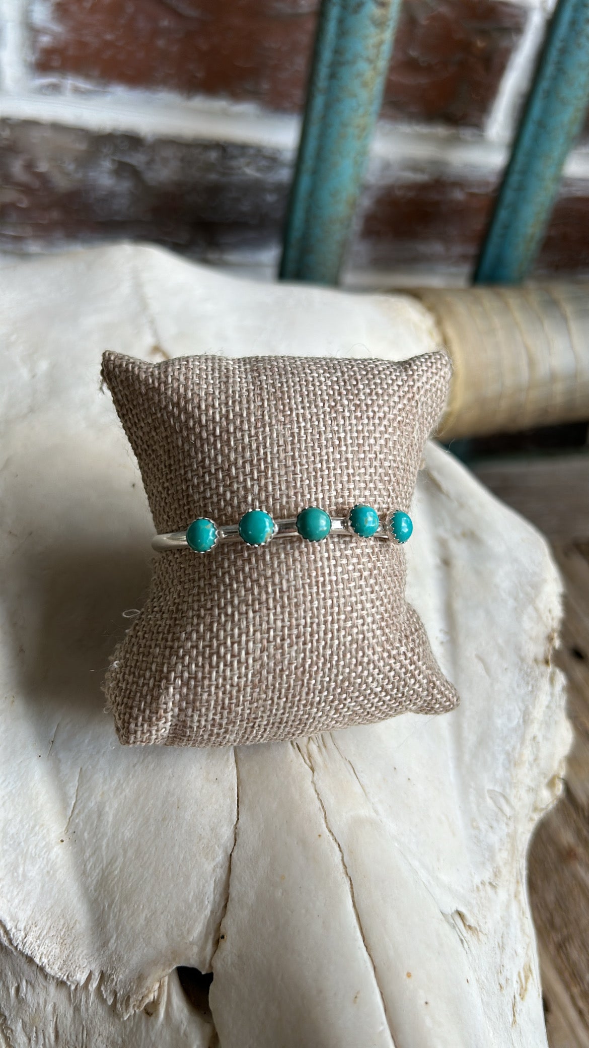 Kingman turquoise cuff