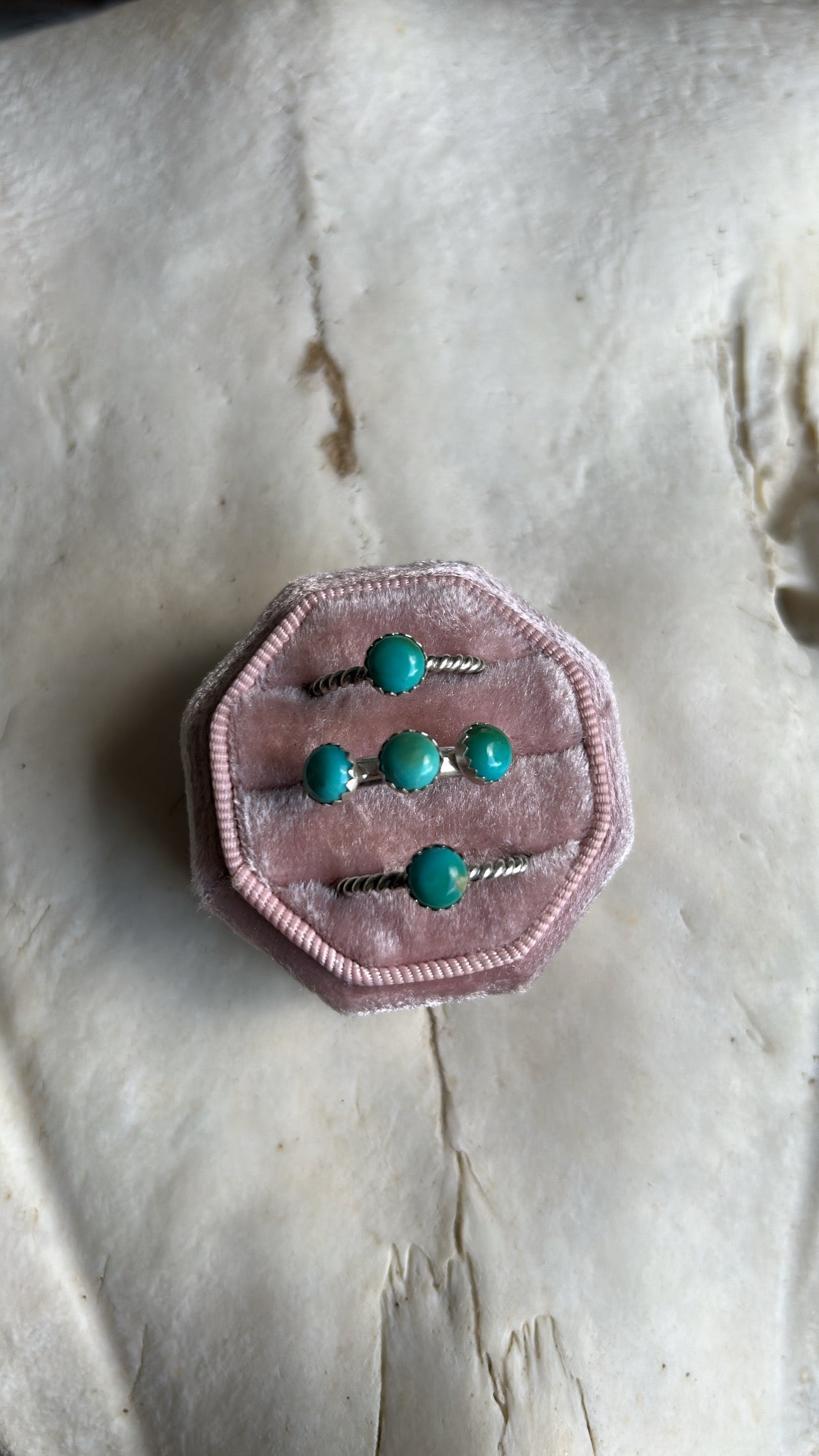 Kingman turquoise ring