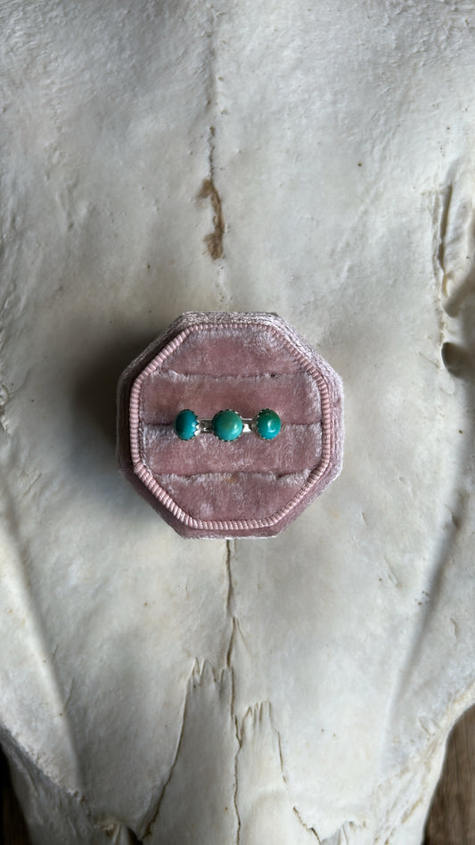 Kingman turquoise ring