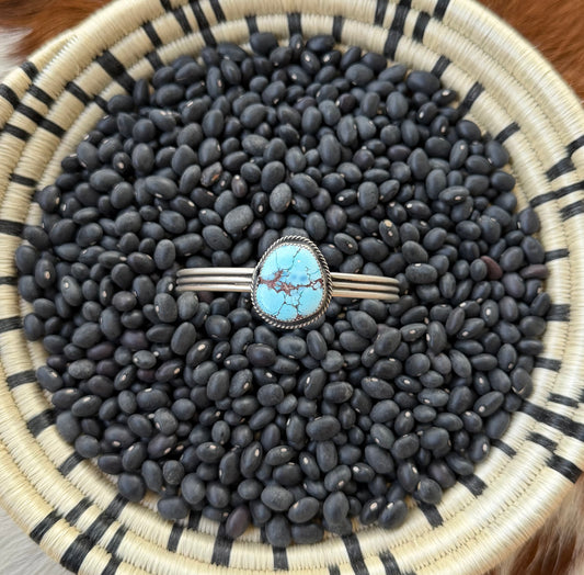 Golden Hills turquoise cuff