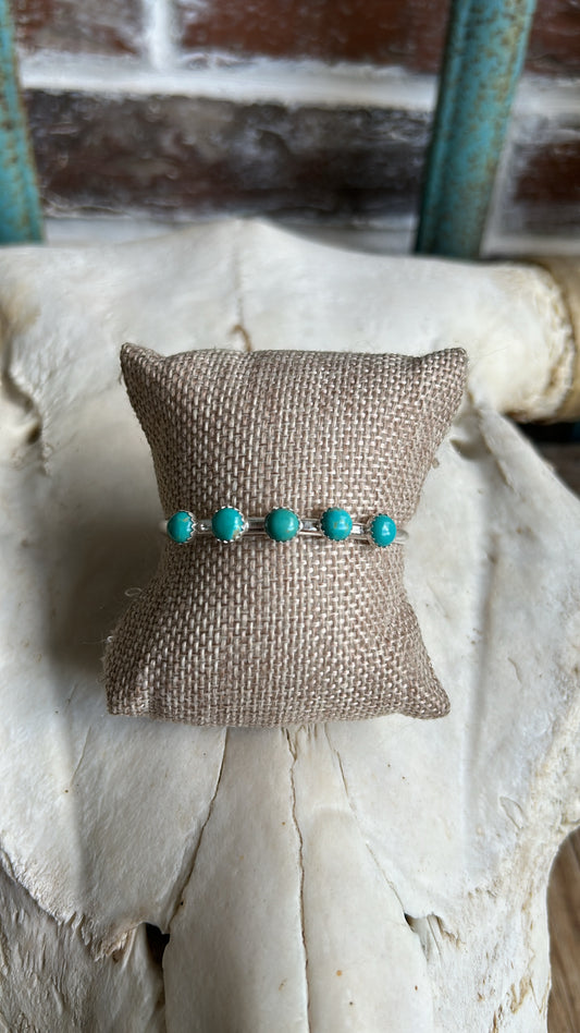 Kingman turquoise cuff