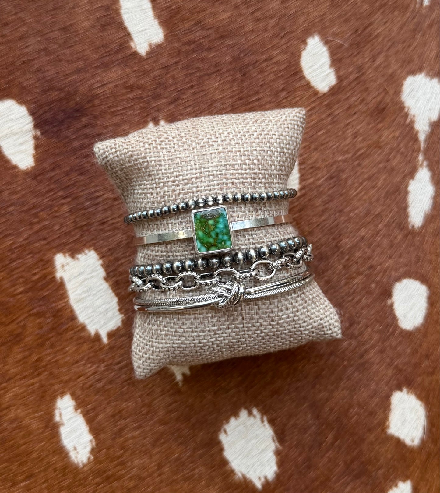 Sonoran gold turquoise cuff