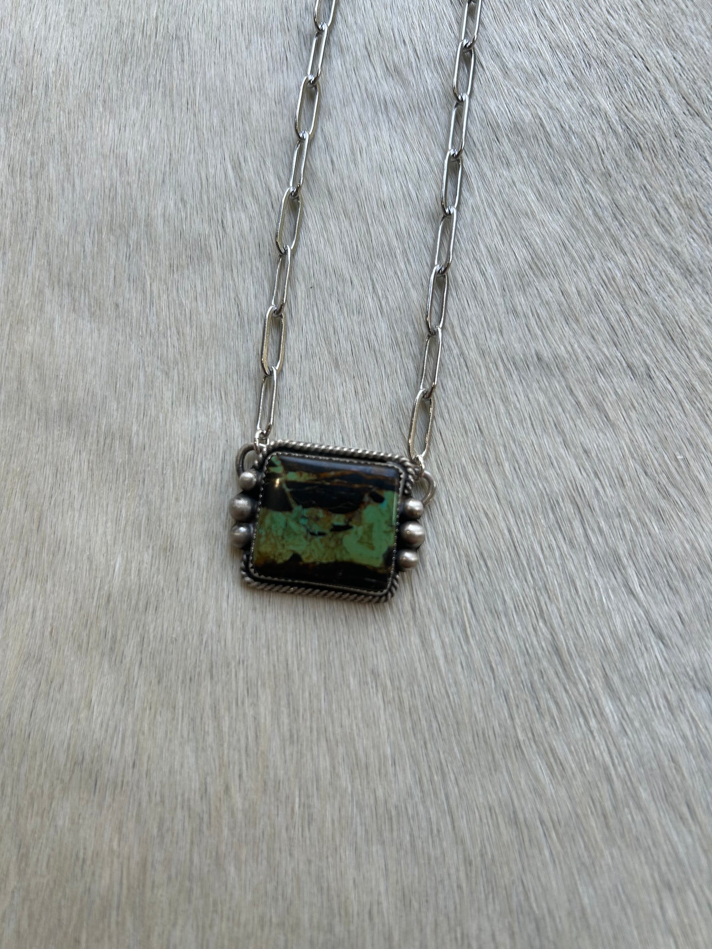 Blackjack bar necklace