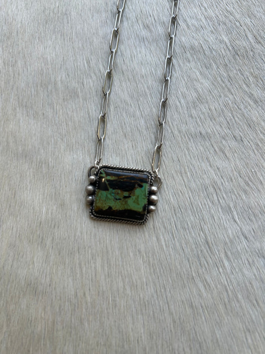 Blackjack bar necklace