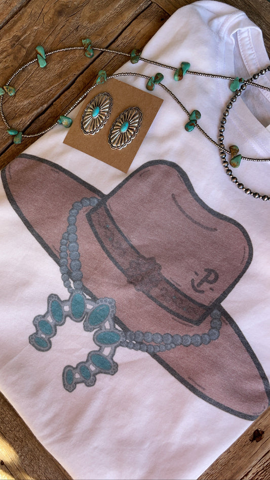 Blossom hat tee